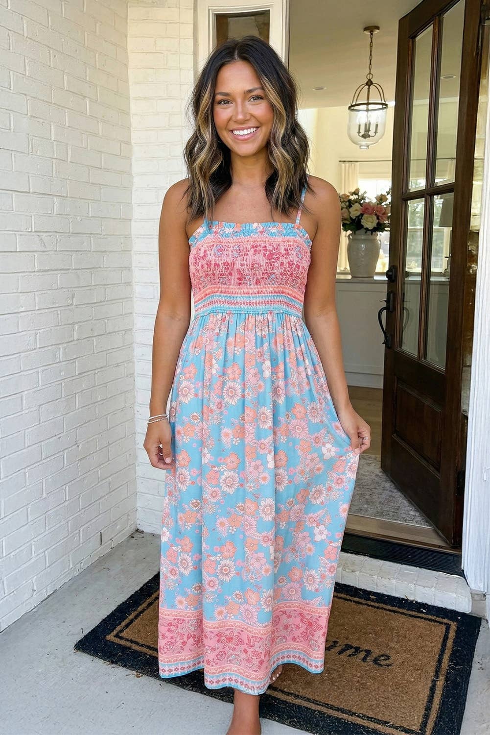 Cotton Candy Skies Maxi Dress (S-XL)
