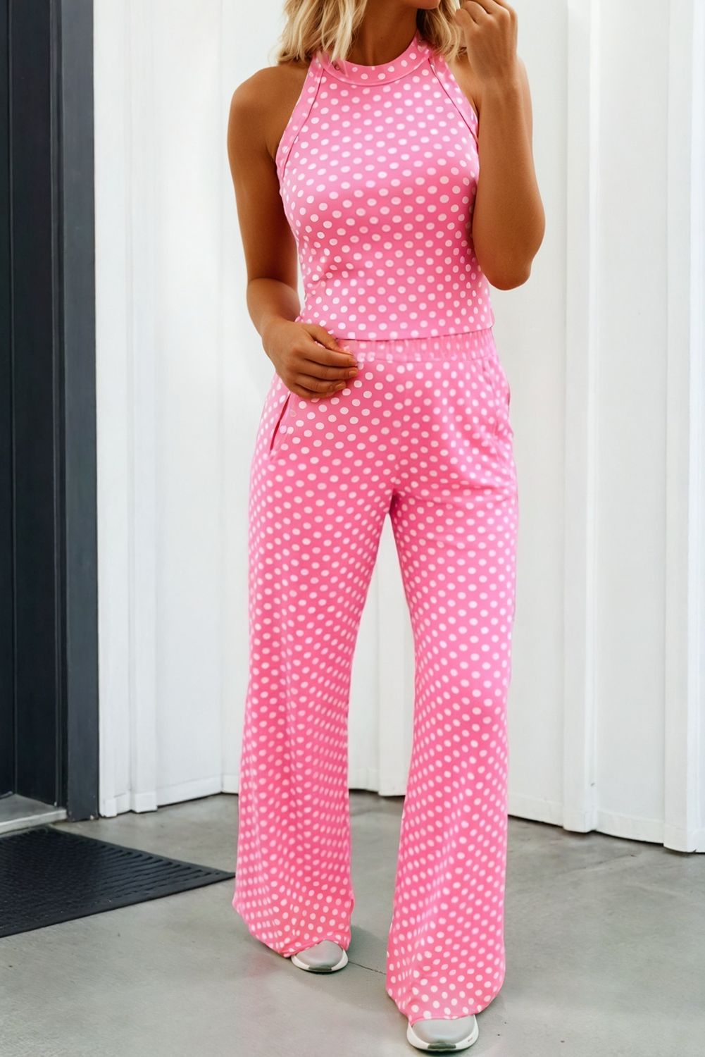 Pink Lemonade Polka Dot Set (S-XL)