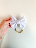 White Bullet Bow + NYLON 