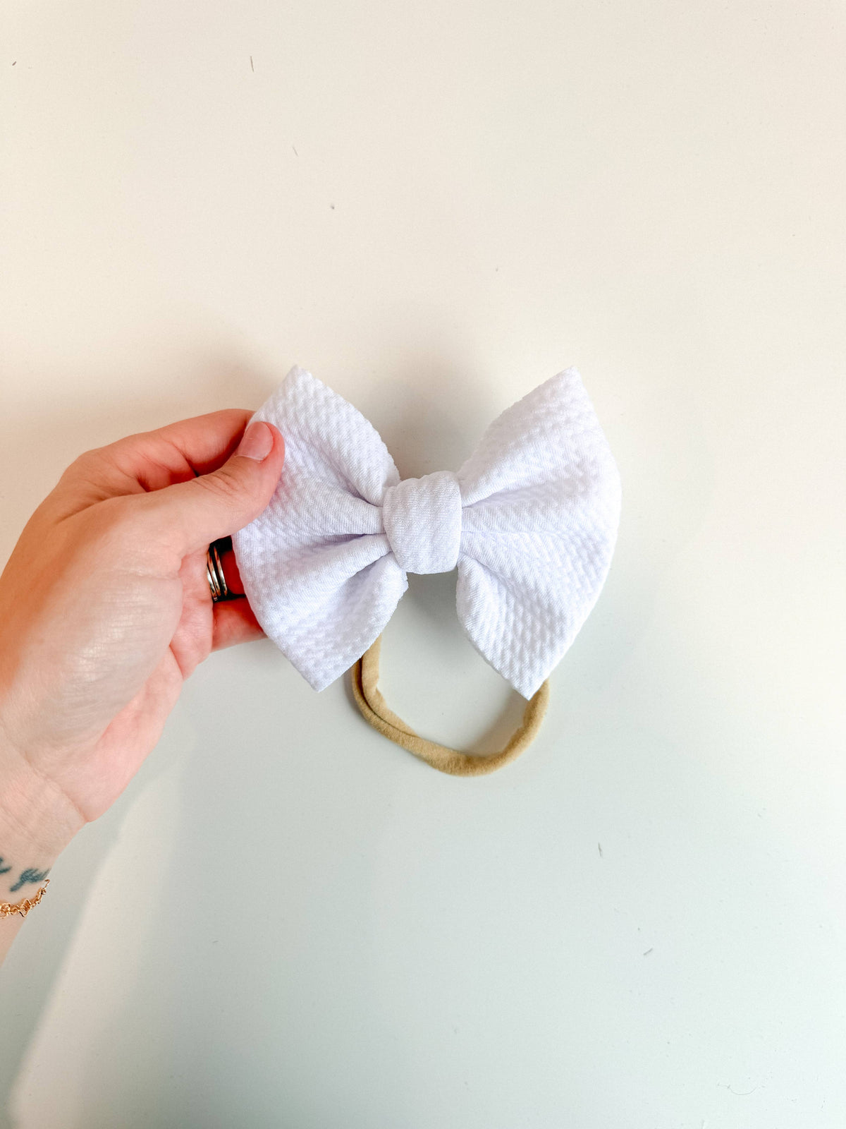 White Bullet Bow + NYLON 