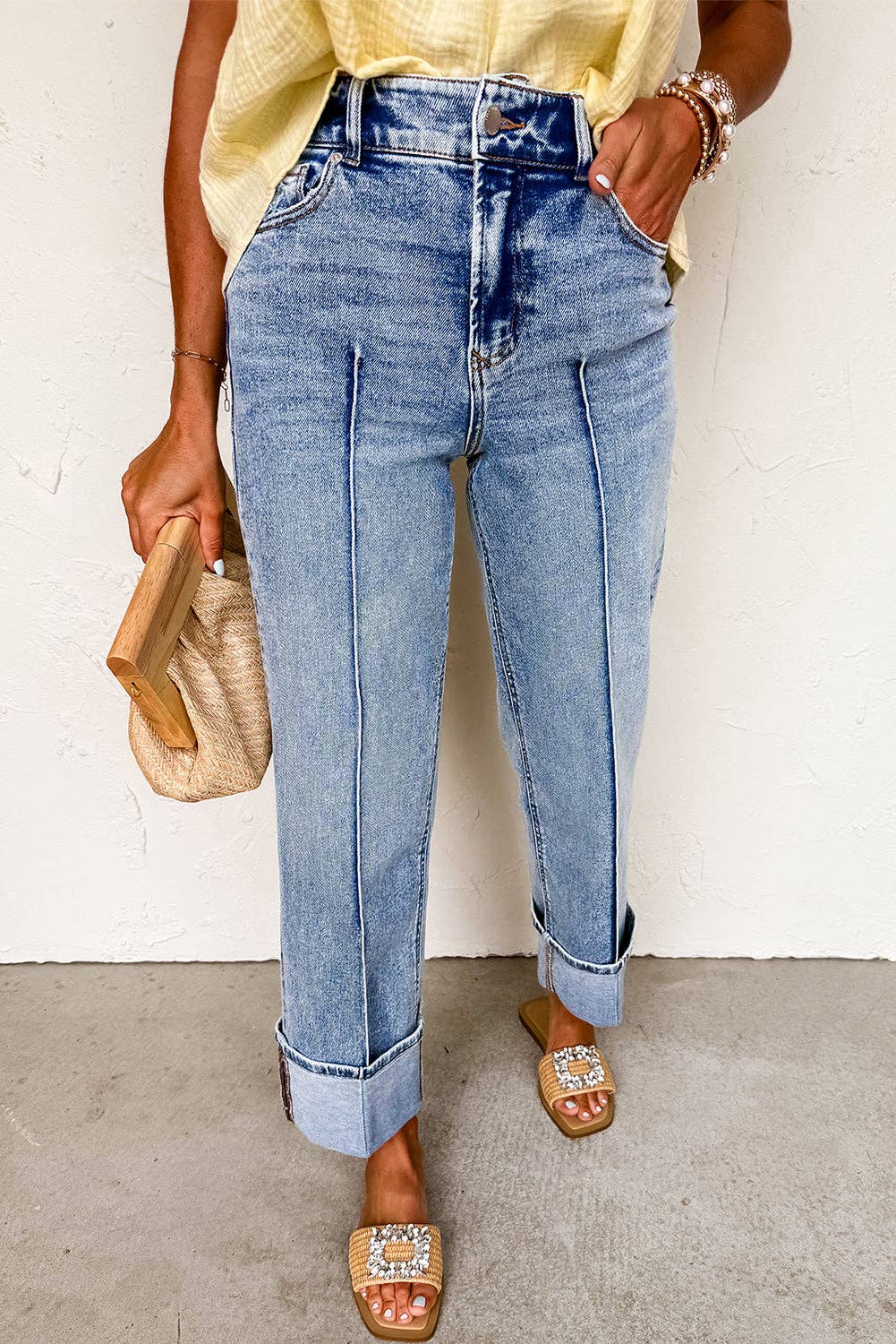 👖Cuffed & Confident Jeans 👖
