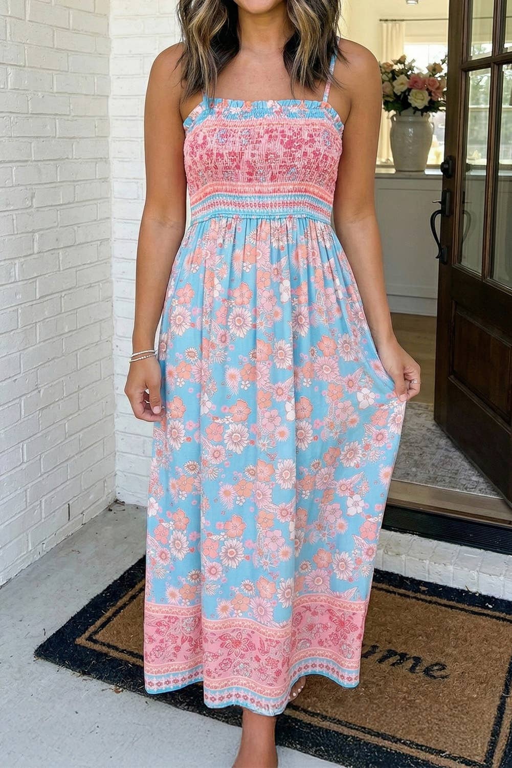 Cotton Candy Skies Maxi Dress (S-XL)