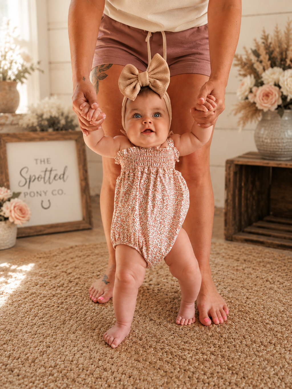 Meadow Bloom Bubble Romper