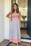 Cotton Candy Skies Maxi Dress (S-XL)