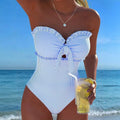 Seaside Sweetheart One-Piece Swimsuit: S-XL
